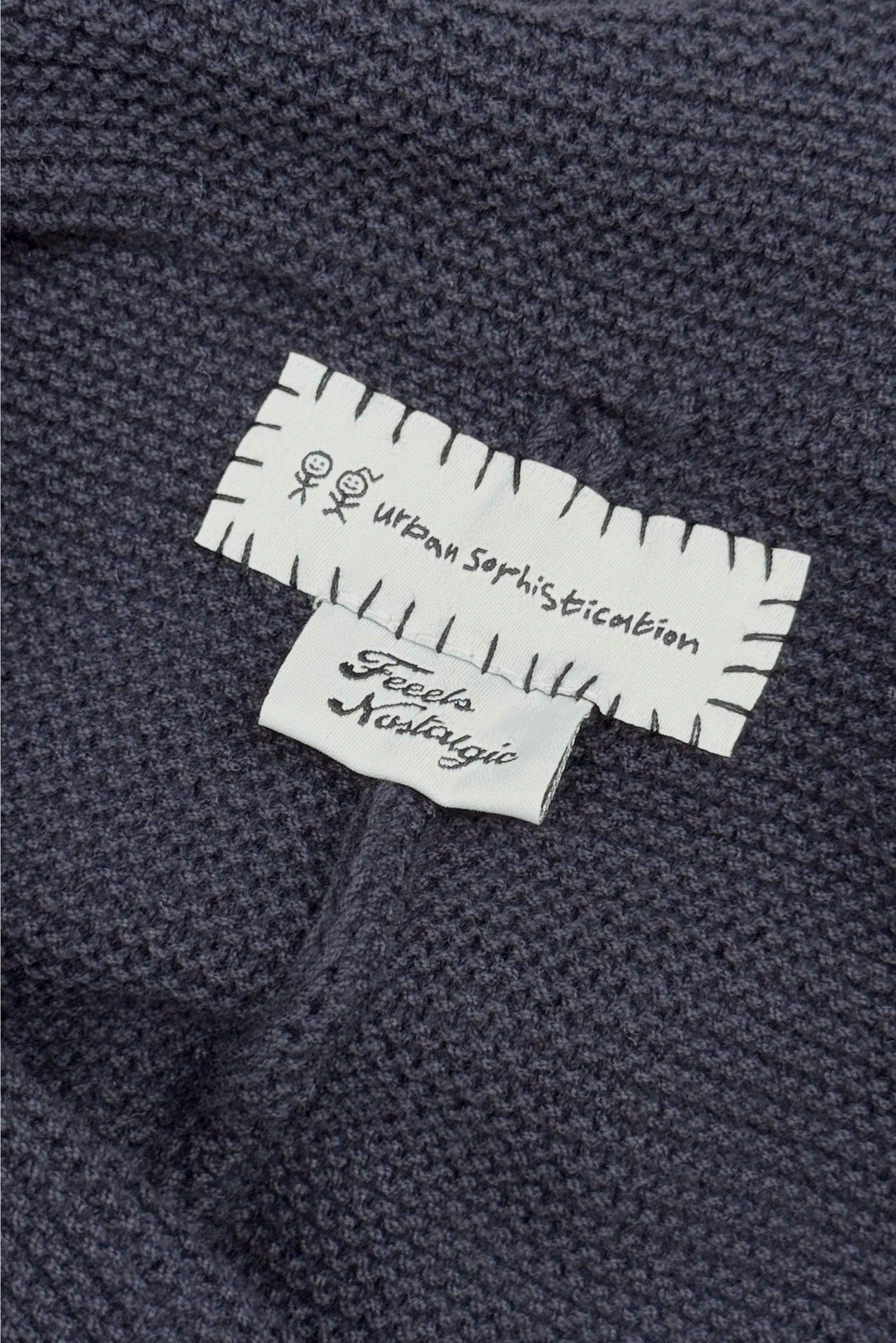 2007 Low Rise Fold Over Pant in Blue - Image 3