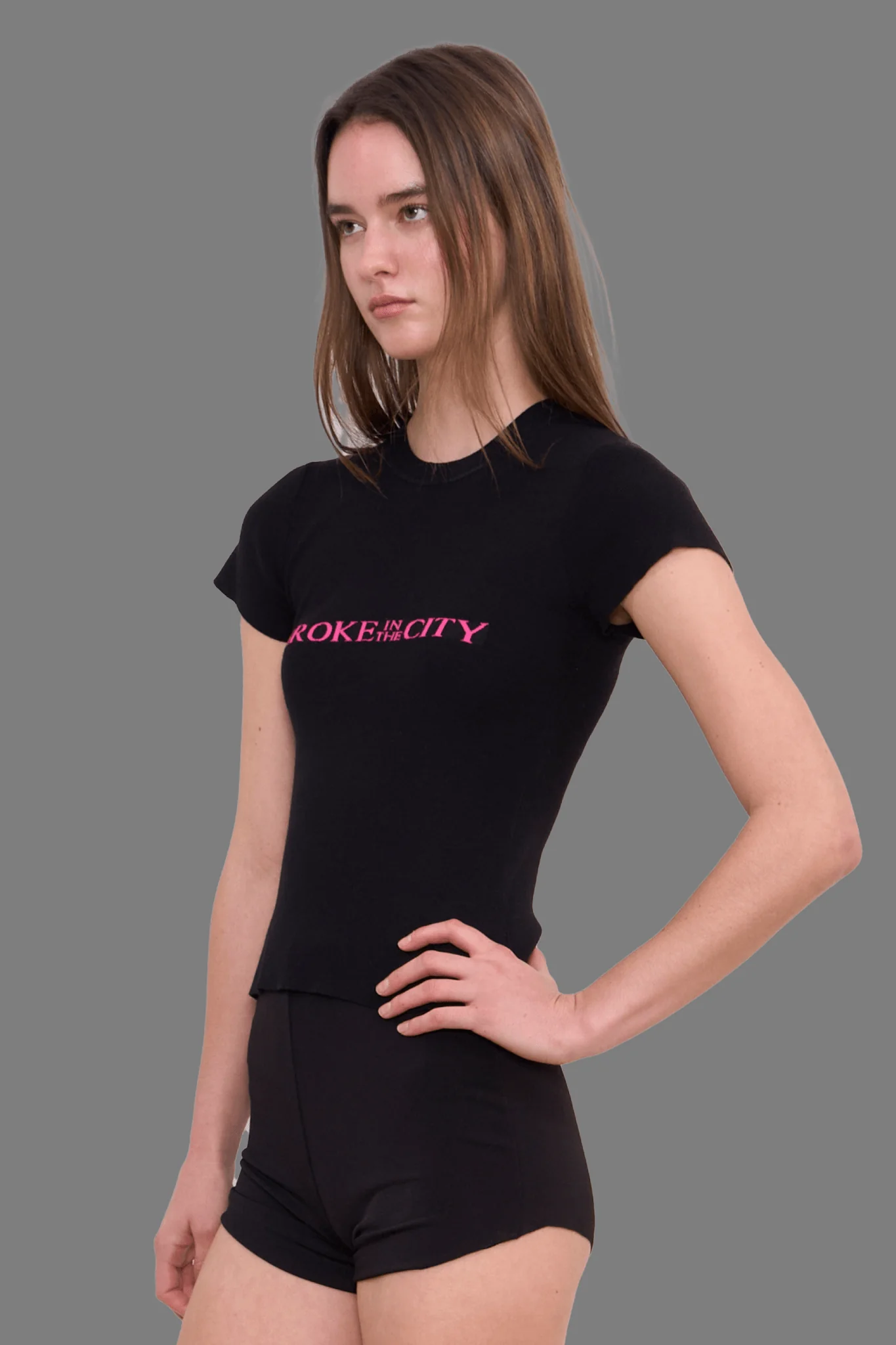 Carrie Knit Top in Black - Image 3
