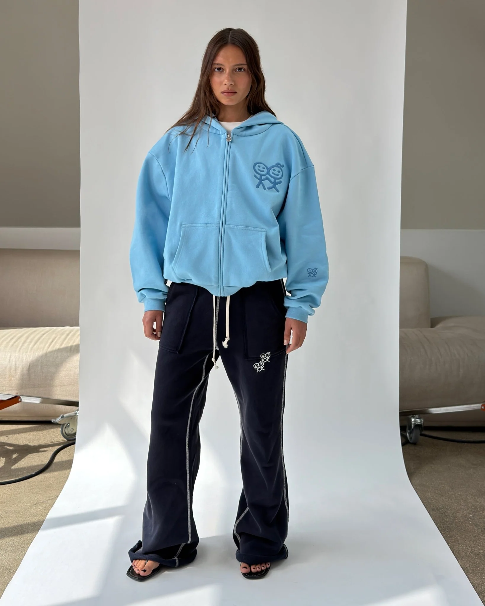 CS01 Classic Fit Terry Zip Hoodie - Image 4