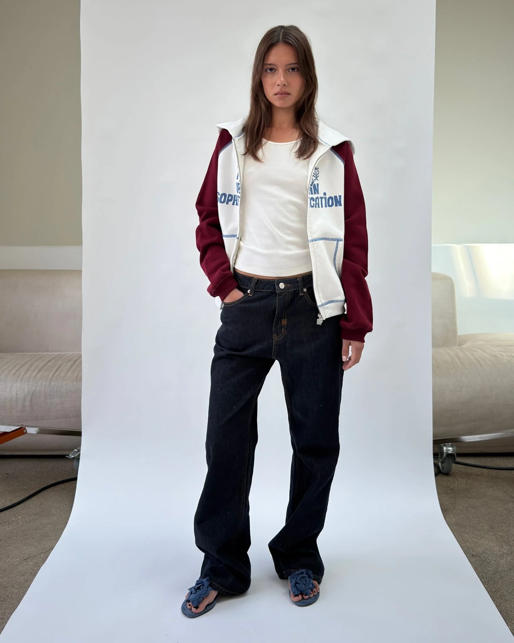 CS01 Classic Fit Terry Zip Hoodie - Image 4