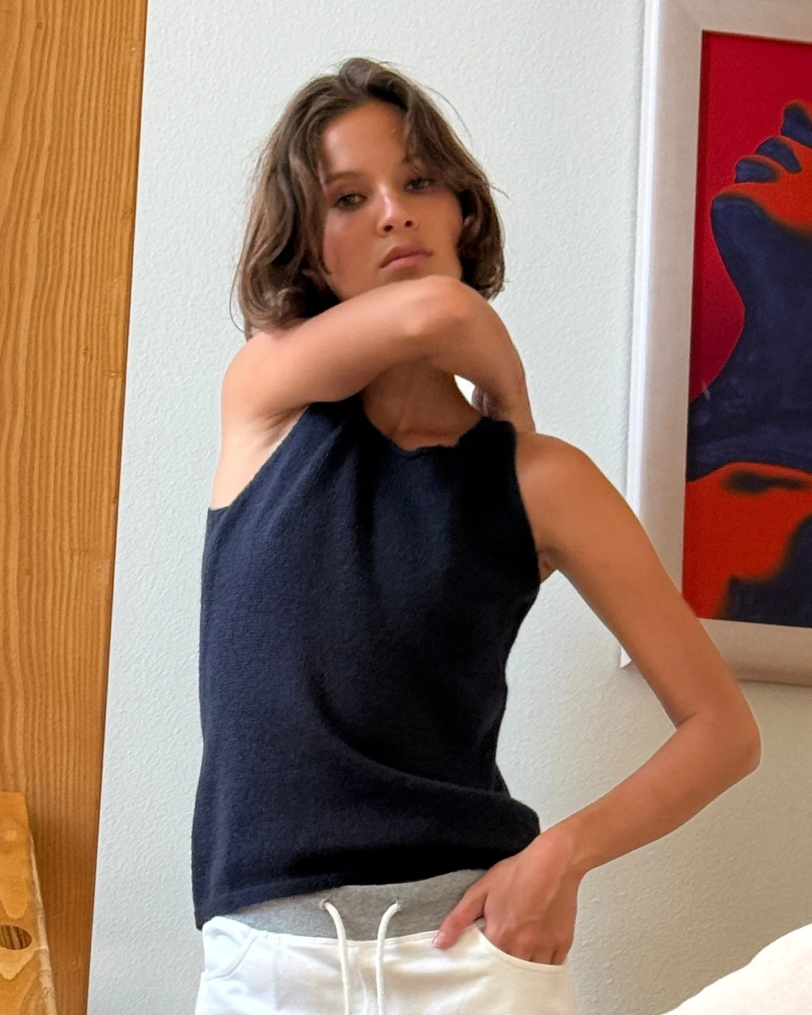 Samantha Top in Blue - Image 3
