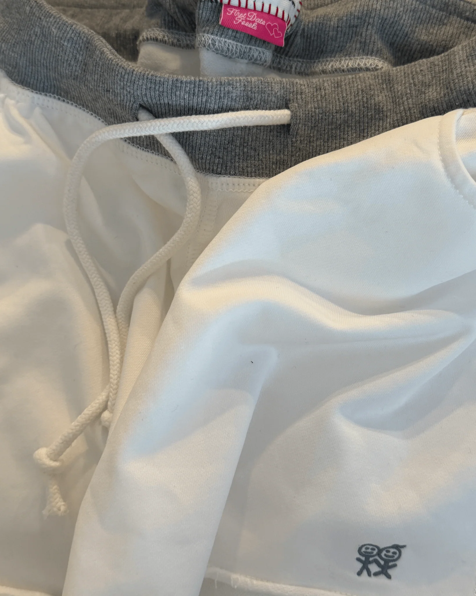 Stay Over Shorts in White - Image 6