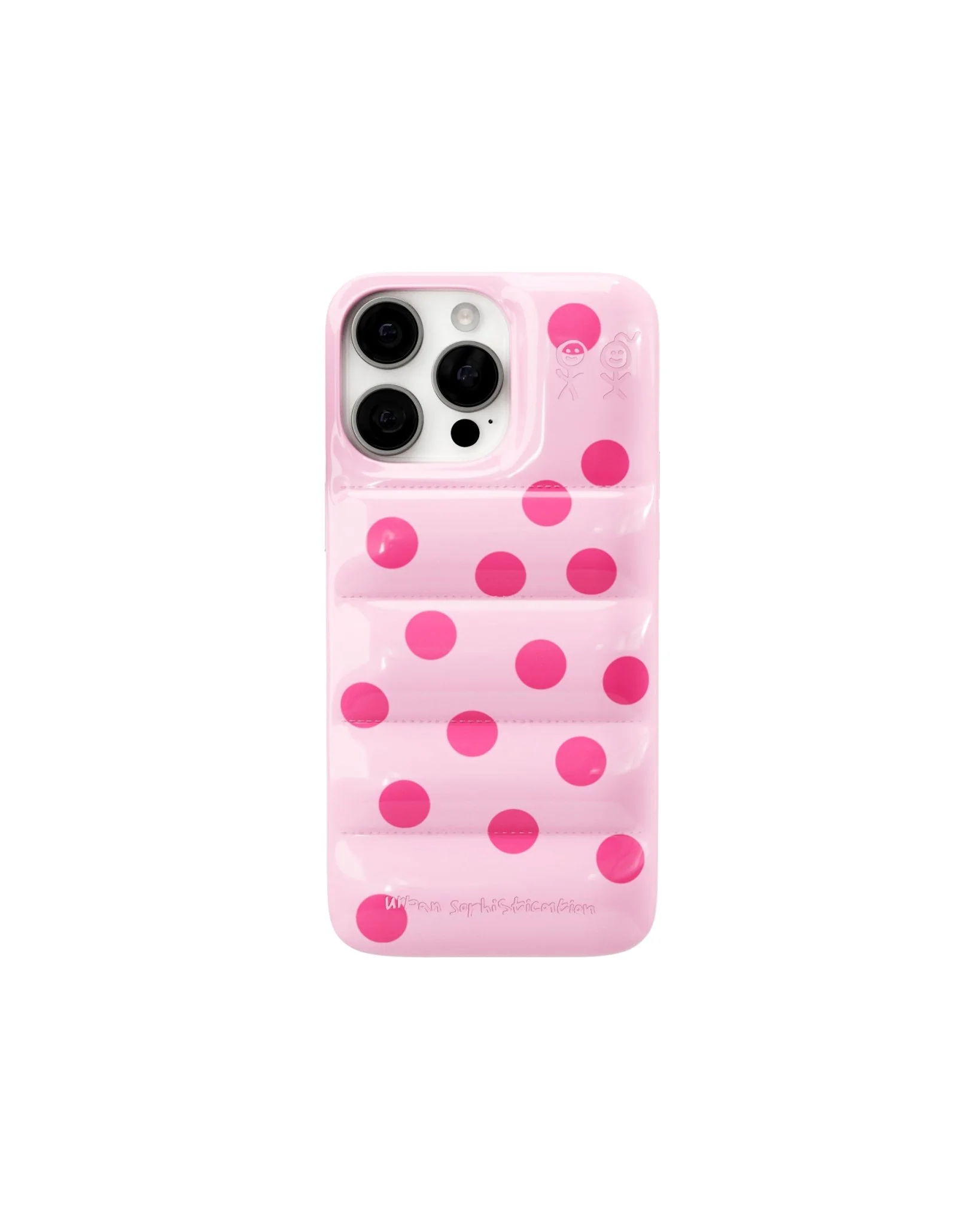 The Puffer Case® - Chunky Polka in Pink - Image 12