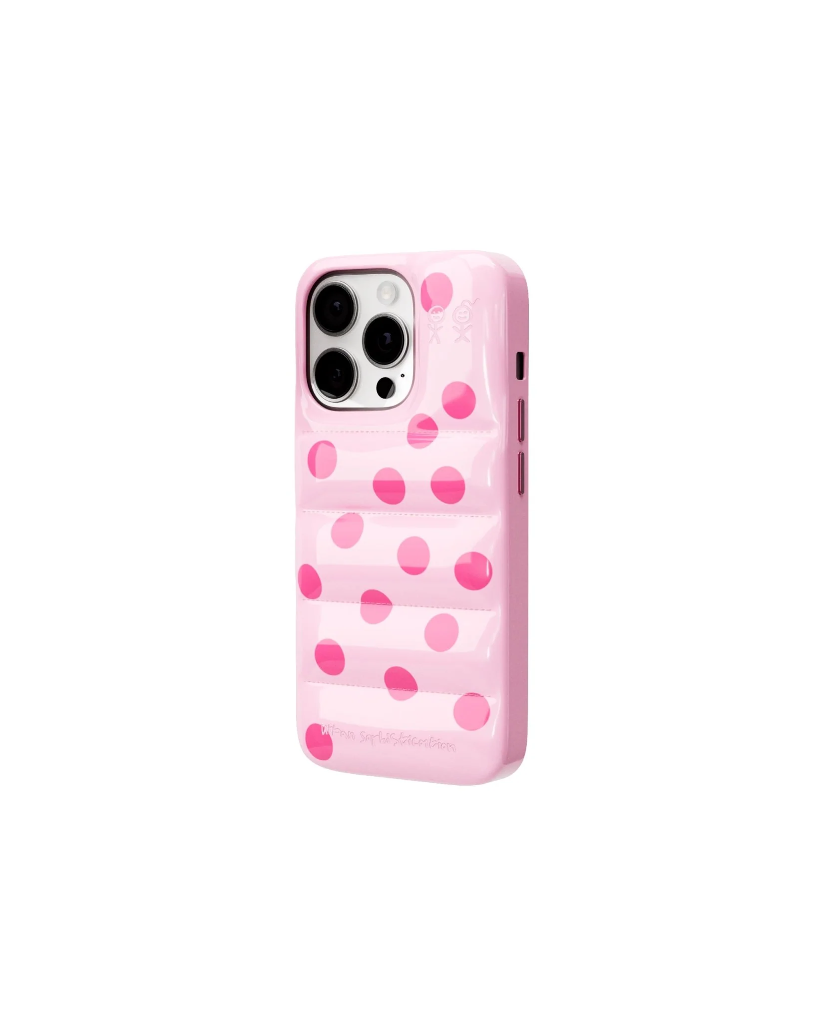 The Puffer Case® - Chunky Polka in Pink - Image 15