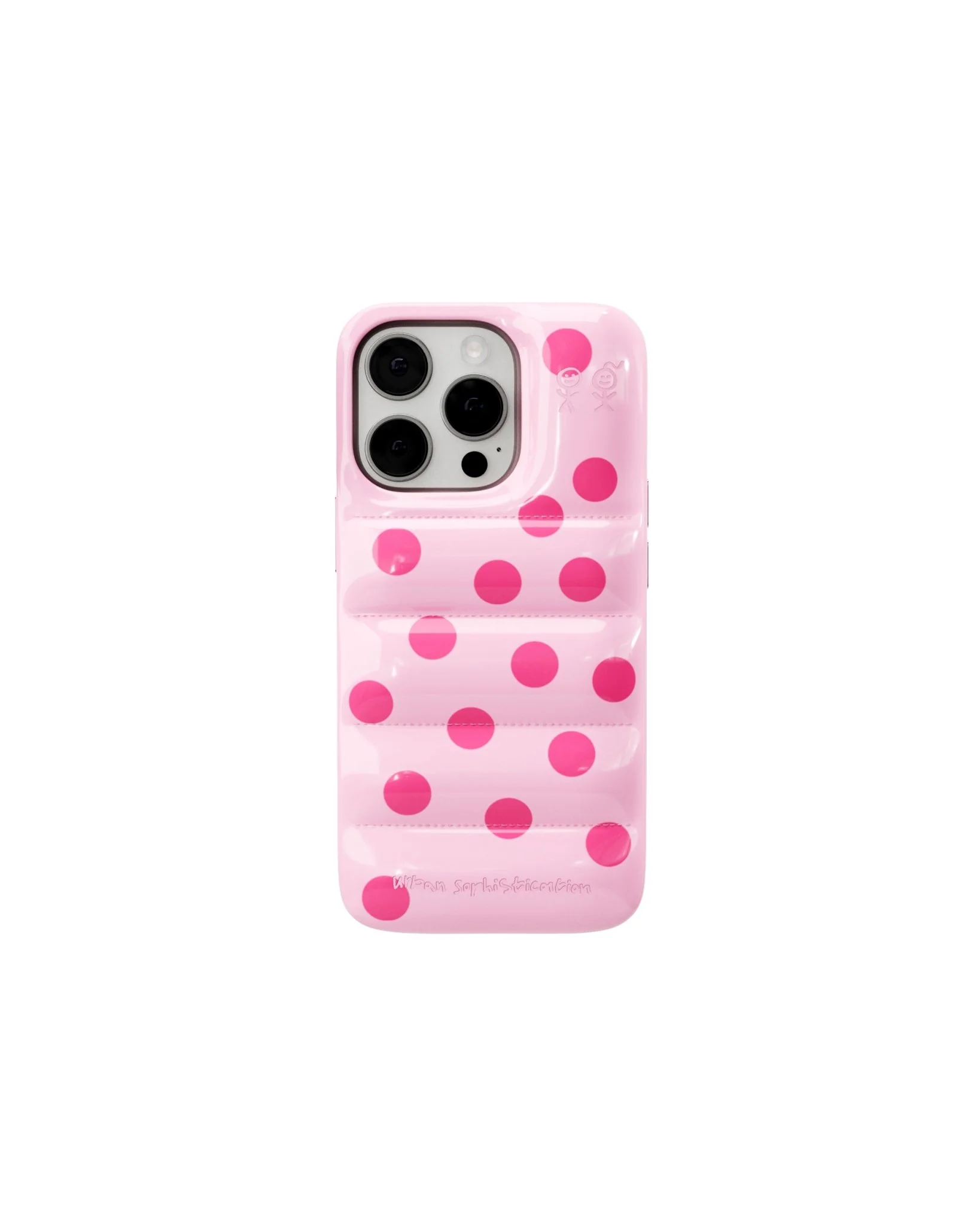 The Puffer Case® - Chunky Polka in Pink - Image 16