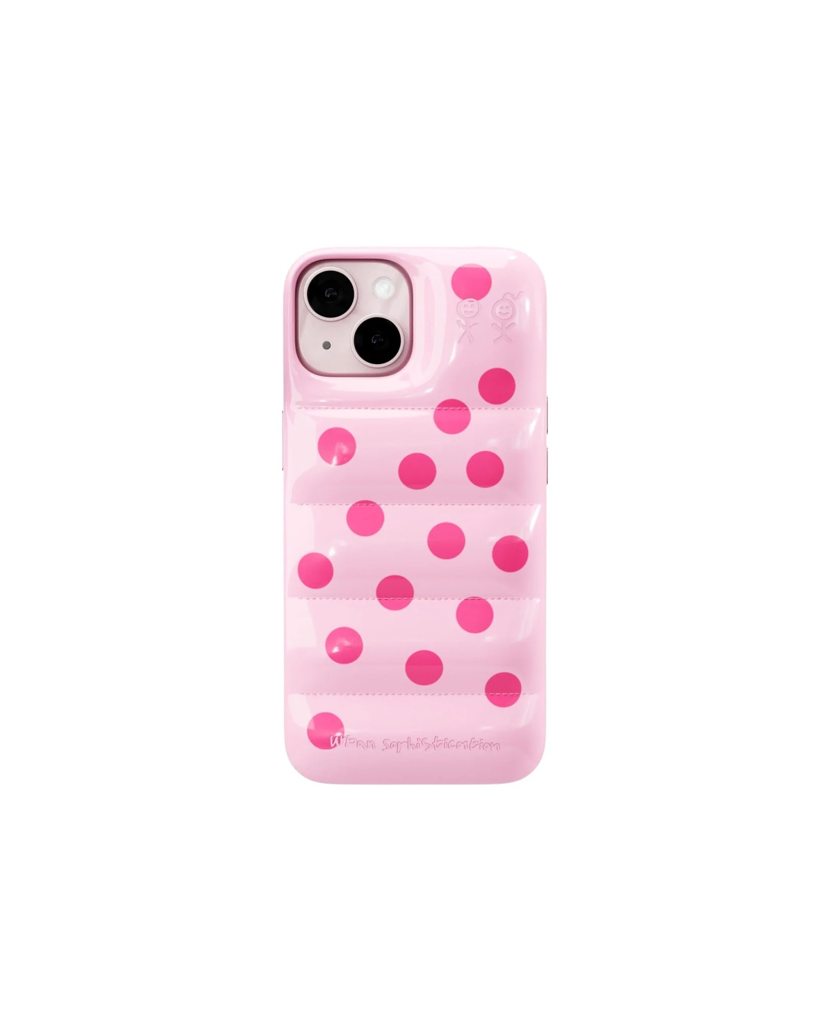 The Puffer Case® - Chunky Polka in Pink - Image 22