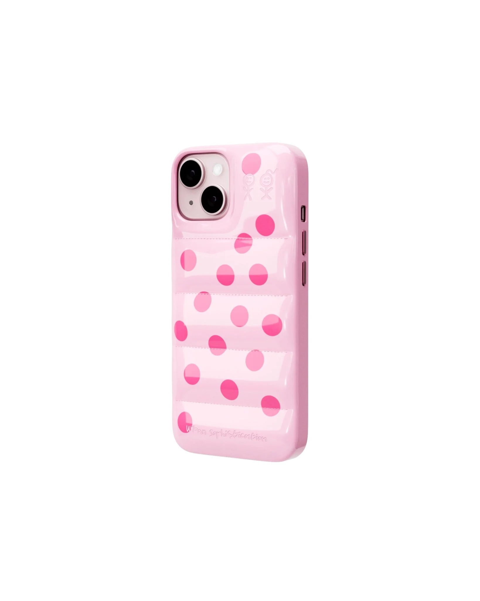 The Puffer Case® - Chunky Polka in Pink - Image 23