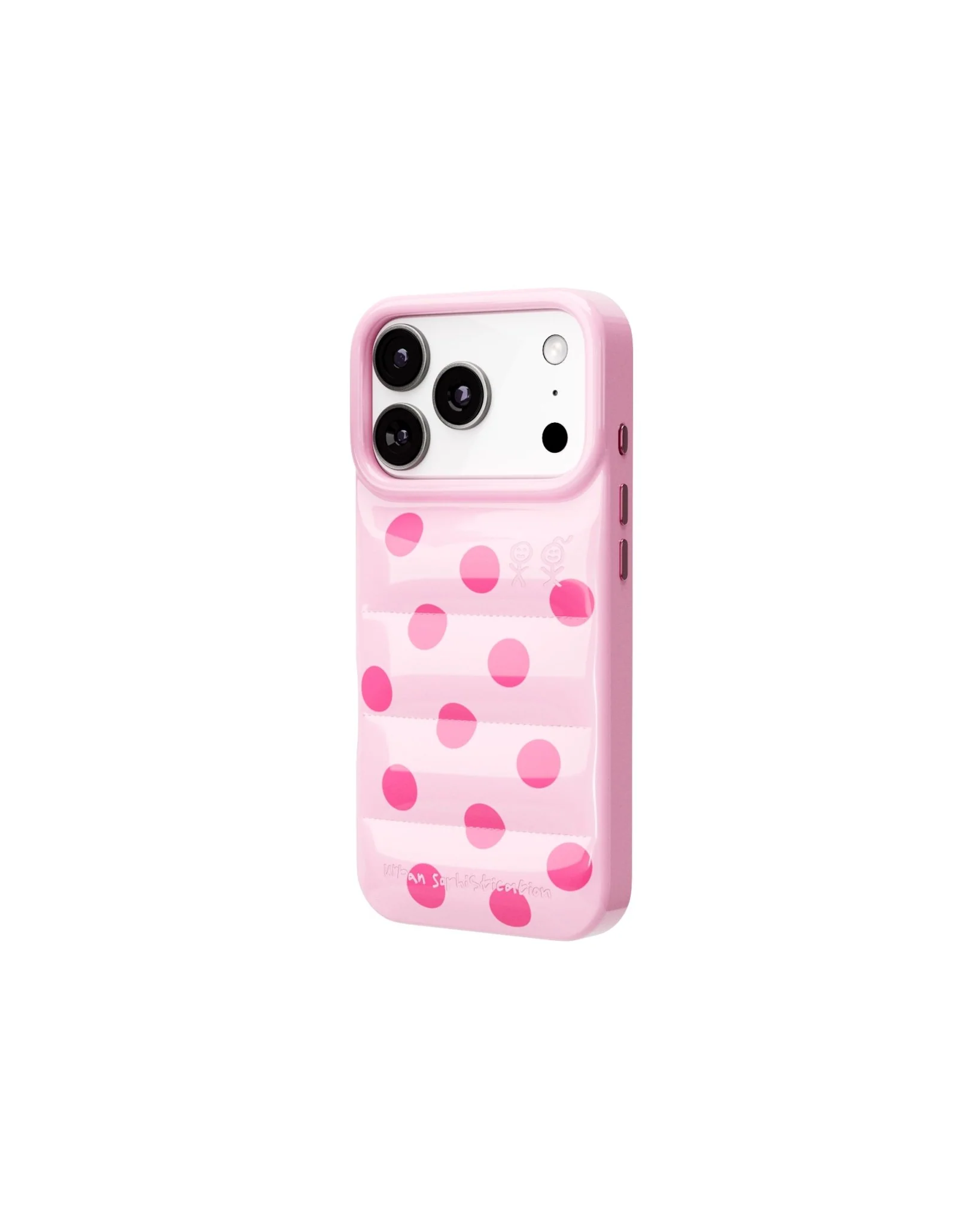 The Puffer Case® - Chunky Polka in Pink - Image 7