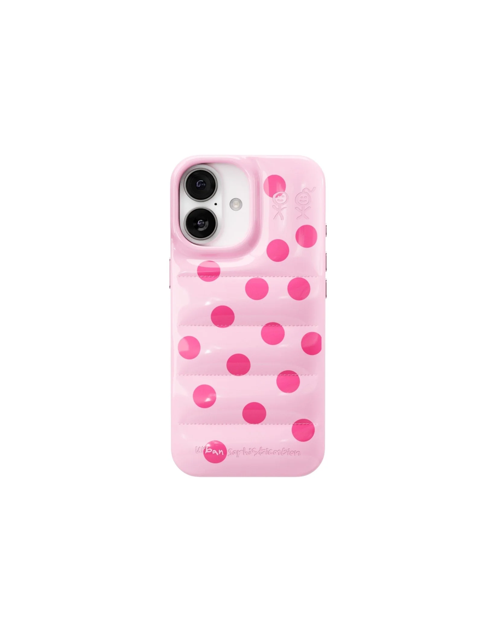 The Puffer Case® - Chunky Polka in Pink - Image 9