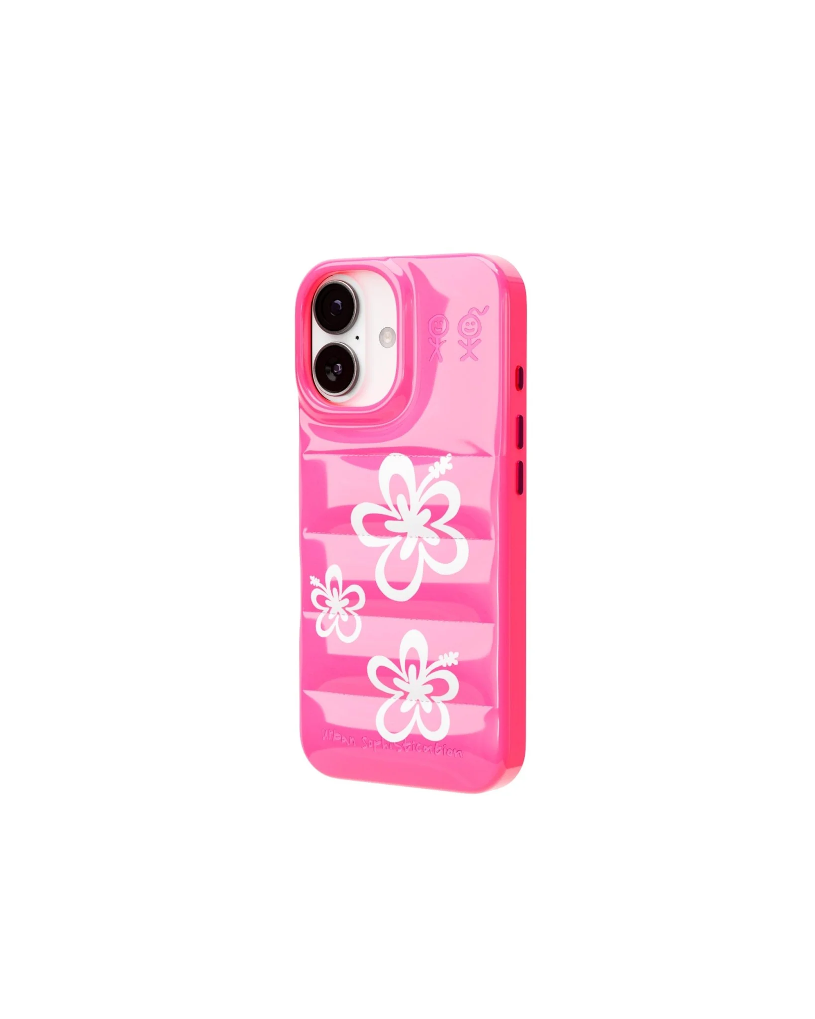 The Puffer CaseĀ® - Hibiscus 02 in Neon Pink - Image 10