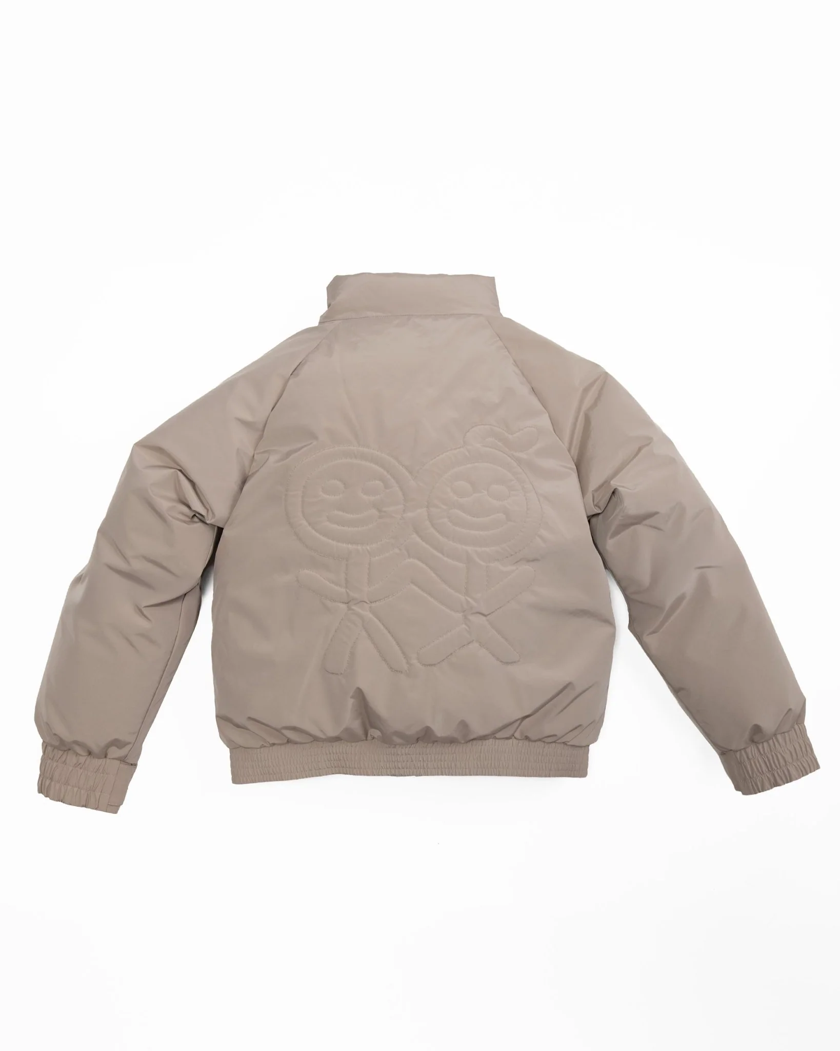 The Puffer Jacket (Trench) in Oat Milk - Image 9