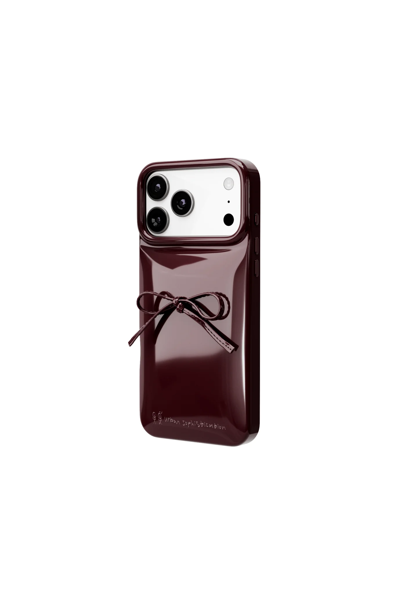 The Soap CaseĀ® - Delicate Bow in Dark Cherry - Image 4