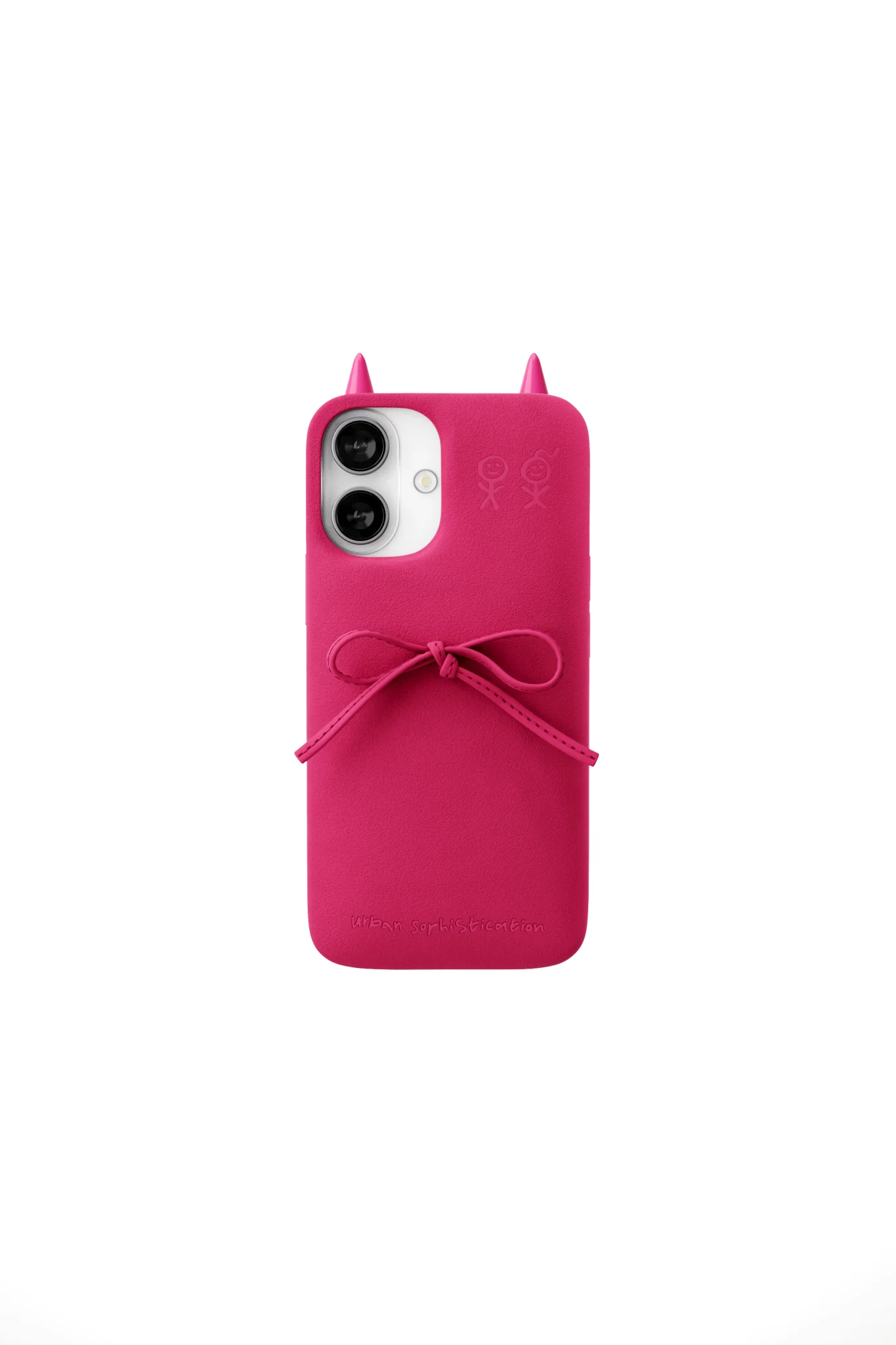 The Soap Case® - Delicate Bow in Neon Pink Suede - Image 7